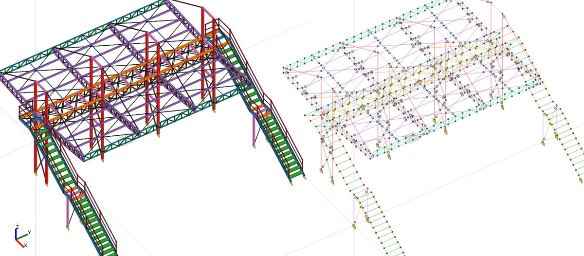 cálculo de estrutura metálica